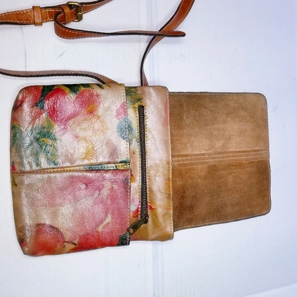 🌸Patricia Nash | Floral Print Leather, Medium‎ size - Picture 4 of 12